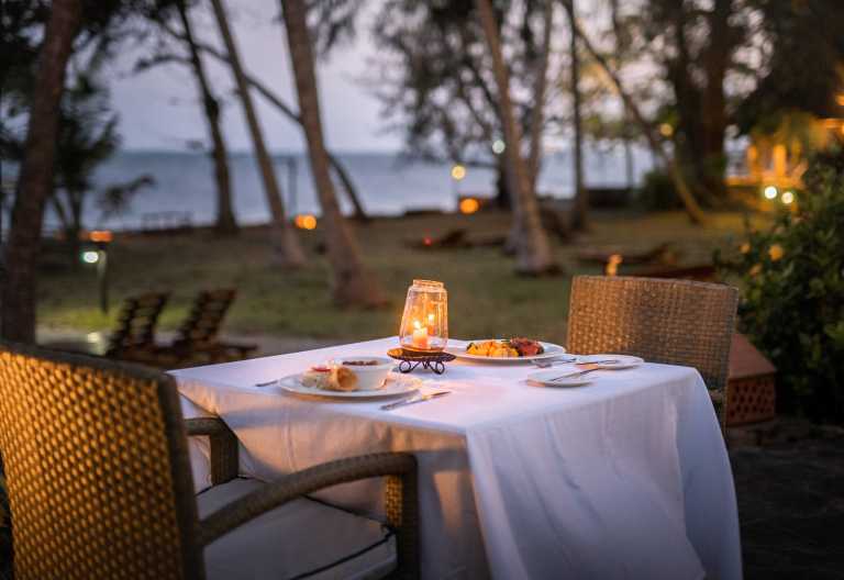 Severin Sea Lodge, Dinner © Foto: Severin Safaris