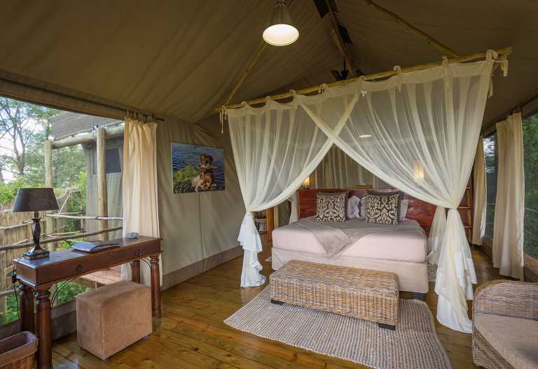 Jacana Camp, Zimmer © Foto: Dana Allen | Wilderness Safaris