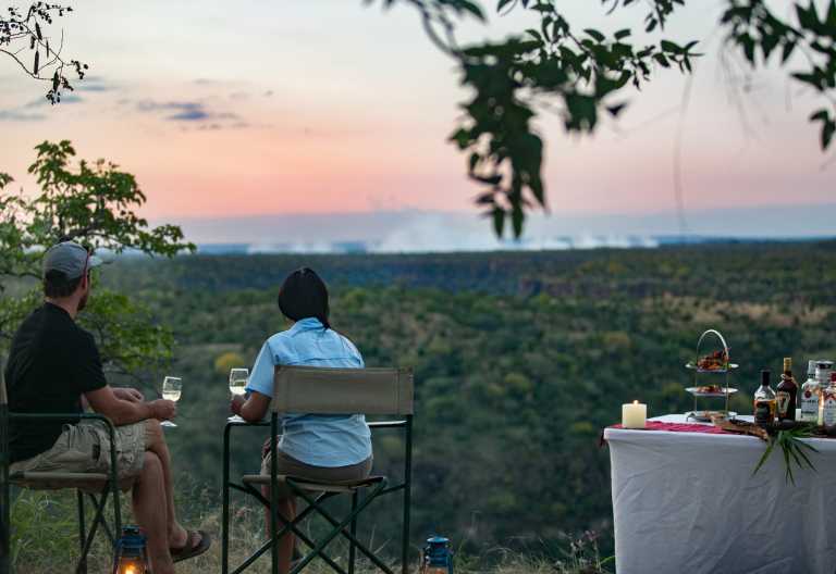 Sundowner in der The Wallow Lodge © Foto: The Wallow Lodge