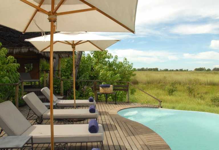 Pool des Baines’ Camp, Okavango-Delta, Botswana