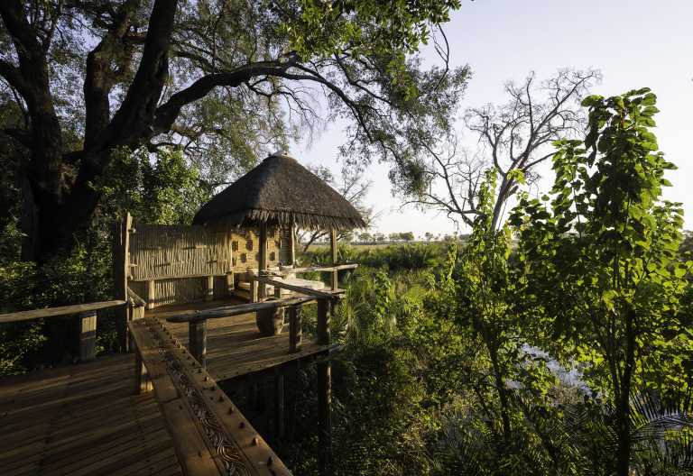 Jao Camp, Sala mit Aussicht © Foto: Dana Allen | Wilderness Safaris