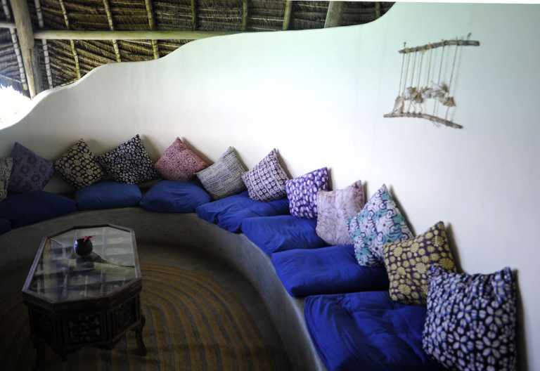 Unguja Lodge, Wohnzimmer © Foto: Svenja Penzel | Outback Africa