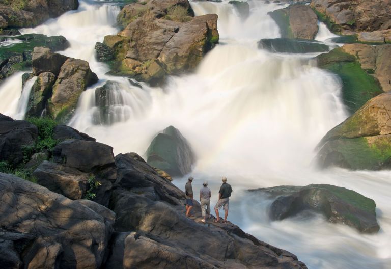 An den Kapichira-Wasserfällen in der Regenzeit © Foto: Robin Pope Safaris