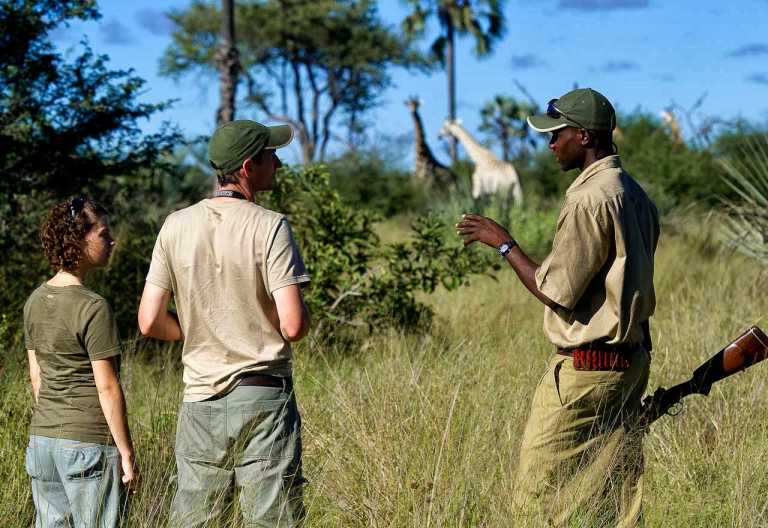 Tubu Tree Camp, auf Pirschwanderung © Foto: Dana Allen | Wilderness Safaris