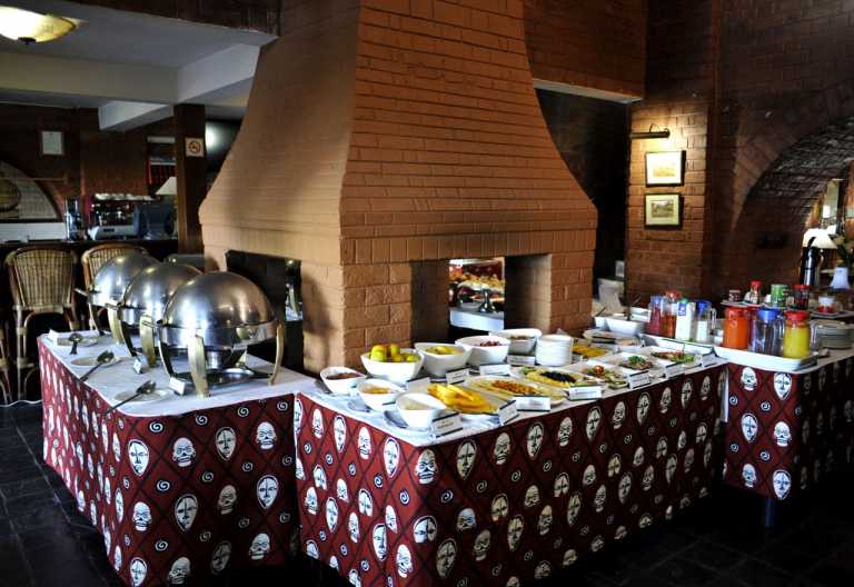 Frühstück im Ku Chawe Inn © Foto: Svenja Penzel | Outback Africa