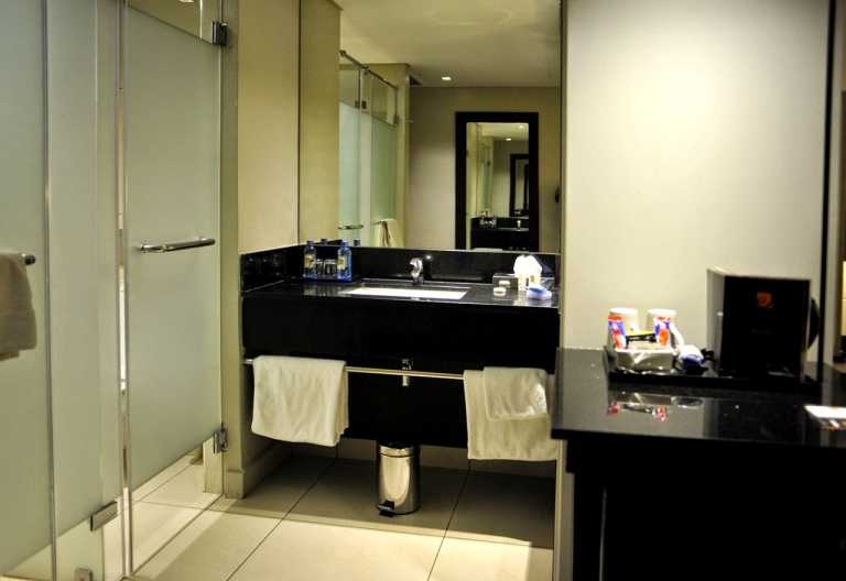 Eka Hotel Nairobi, Badezimmer © Foto: Svenja Penzel | Outback Africa