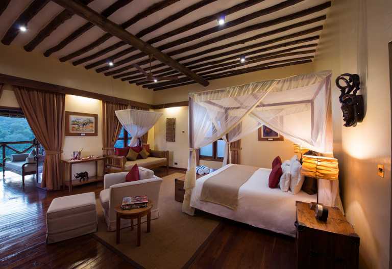 Suite in einem Chalet, Neptune Ngorongoro Luxury Lodge © Foto: Neptune Hotels