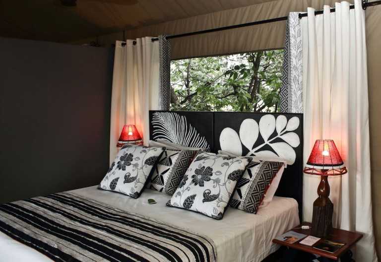 Changa Safari Camp, Zelt