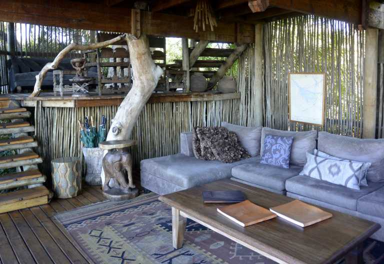 Lounge,Jao Camp, Okavango-Delta © Foto: Ulrike Pârvu | Outback Africa