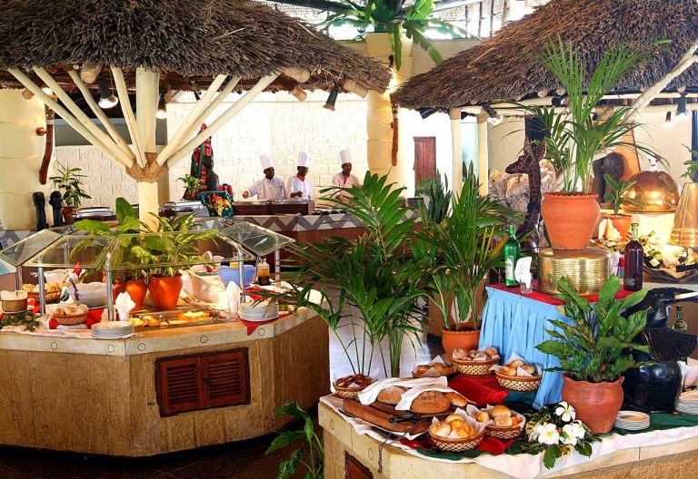 Baobab Beach Resort, Büffet