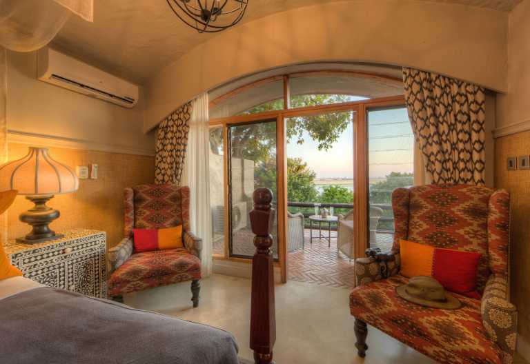 Suite der Chobe Game Lodge © Foto: James Gifford for Desert& Delta