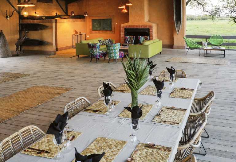 Shoebill Island Camp © Foto: Patrick Bentley | African Parks