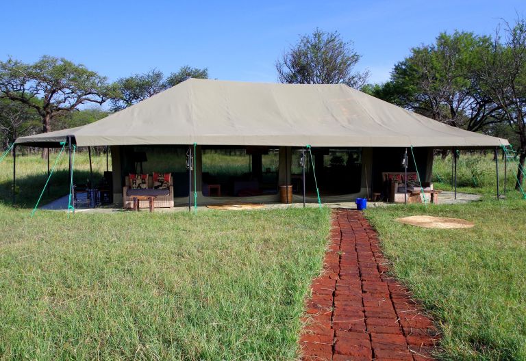 Naona Moru Tented Camp, Hauptzelt © Foto: Judith Nasse | Outback Africa