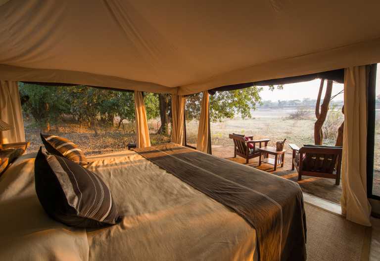 In einem Zeltchalet von Tena Tena © Foto: Dana Allen | Robin Pope Safaris