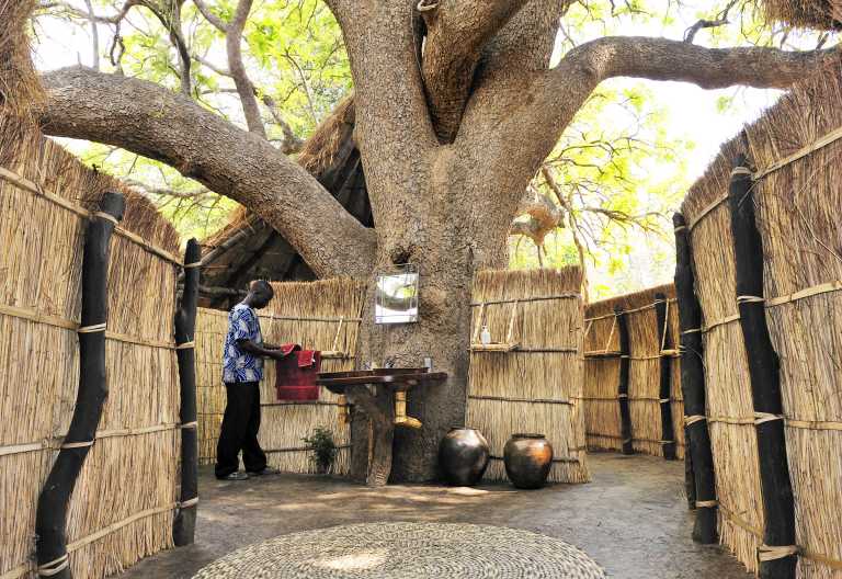 Tafika Camp, Badezimmer © Foto: Remote Africa Safaris