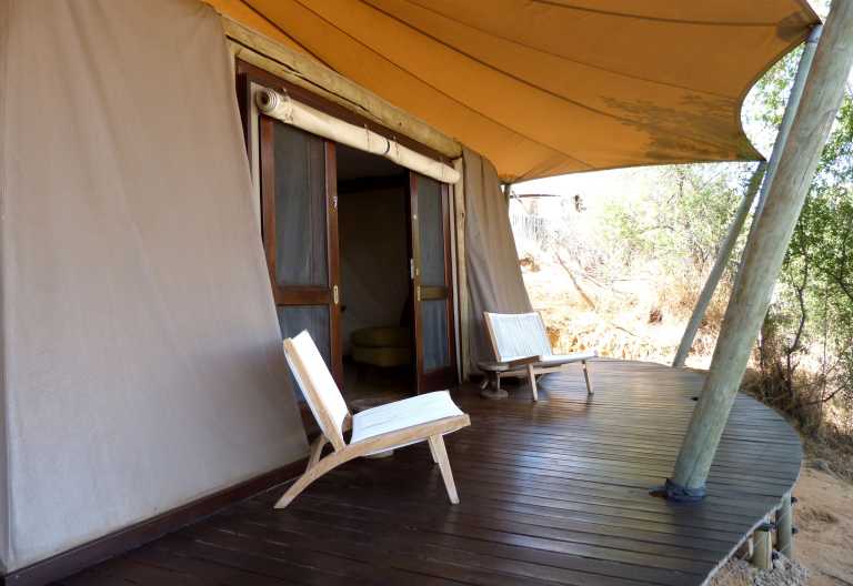 Marataba Safari Lodge, Terrasse der Suite © Foto: Jens Doering | Outback Africa