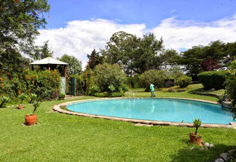 Ol Pejeta House, Poolbereich © Foto: Svenja Penzel | Outback Africa