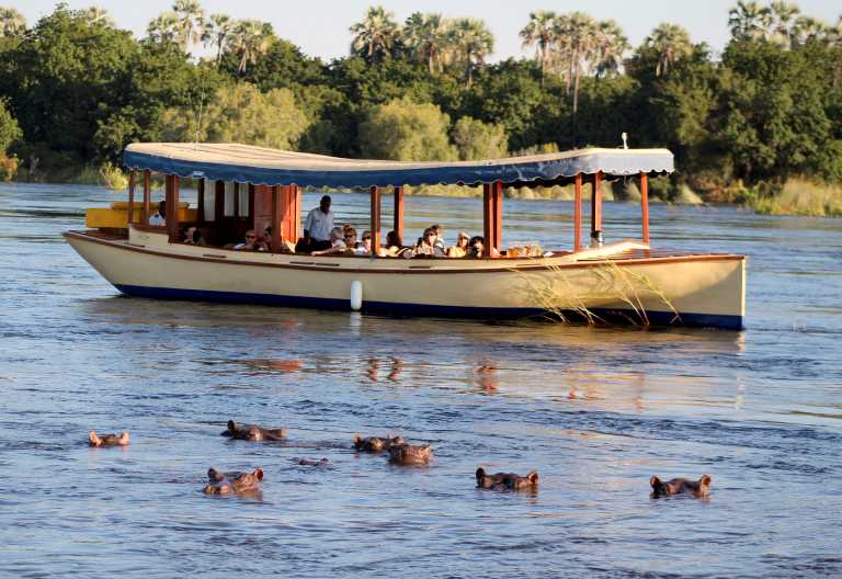 Ra-Ikane auf dem Sambesi © Foto: Ilala Lodge Hotel