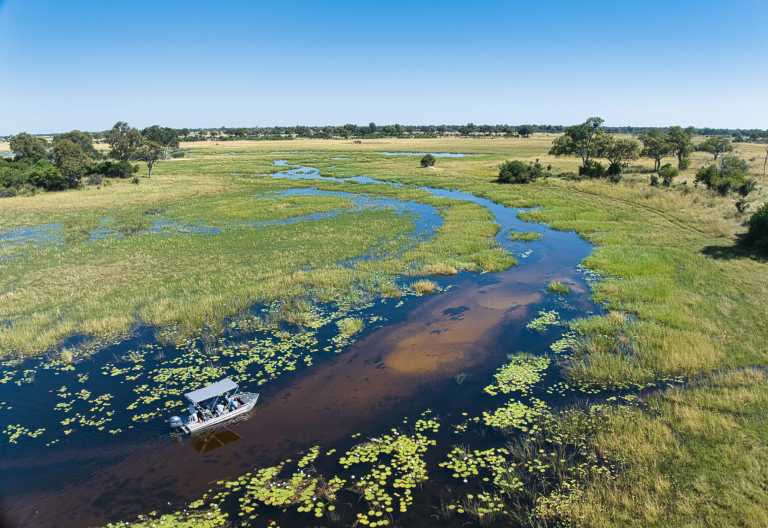 Bootsafari im Okavango-Delta, Karangoma Camp © Foto: Jamie Thom for Wild Expeditions