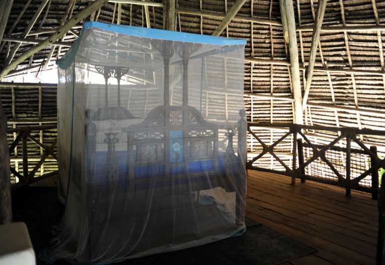 Unguja Lodge, Doppelbett in der oberen Etage © Foto: Svenja Penzel | Outback Africa