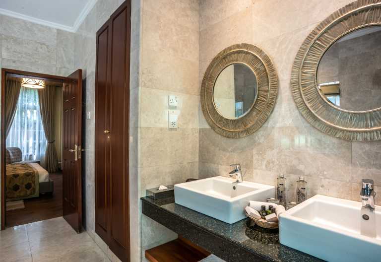 Badezimmer im Cottage, House of Waine Nairobi © Foto: ©jerryriley
