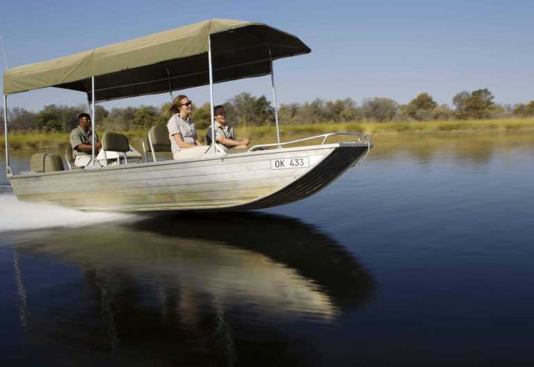 Xakanaxa Camp, Bootssafari