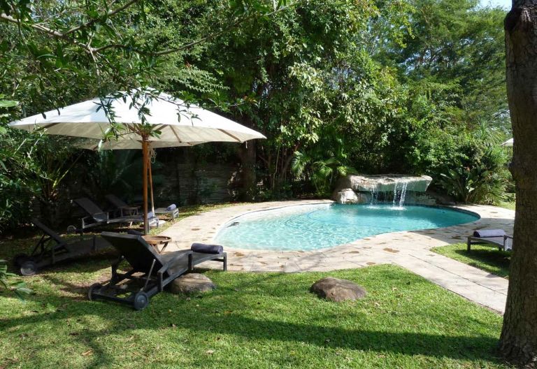 Savanne Private Game Lodge, Poolbereich © Foto: Jens Döring | Outback Africa