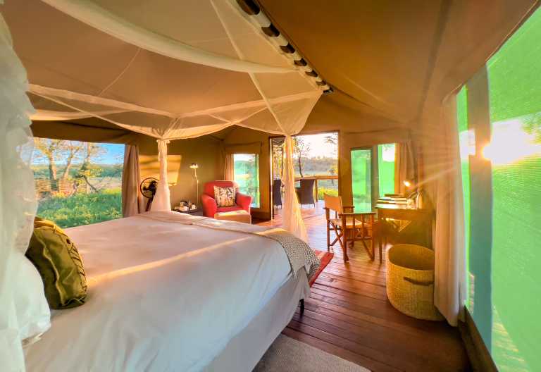 Ongava Tented Camp, Zeltchalet © Foto: Ongava Game Reserve