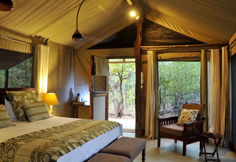 Changa Safari Camp, Zeltchalet