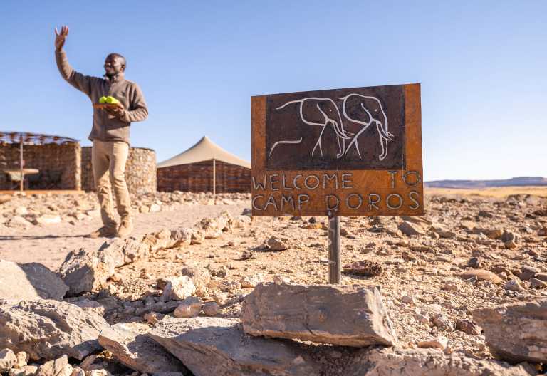 Willkommen im Camp Doros! © Foto: Ultimate Safaris