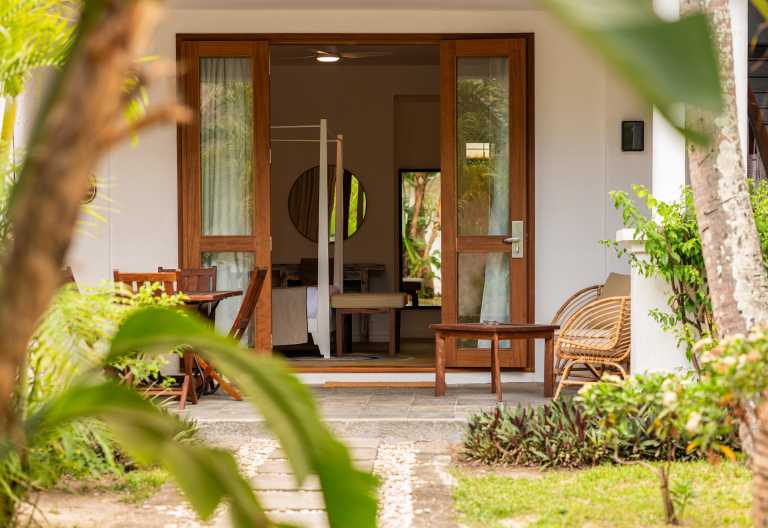 Terrasse einer Junior Suite, Sakoa Boutik Hotel Mauritius © Foto: JLPHOTOGRAPHY