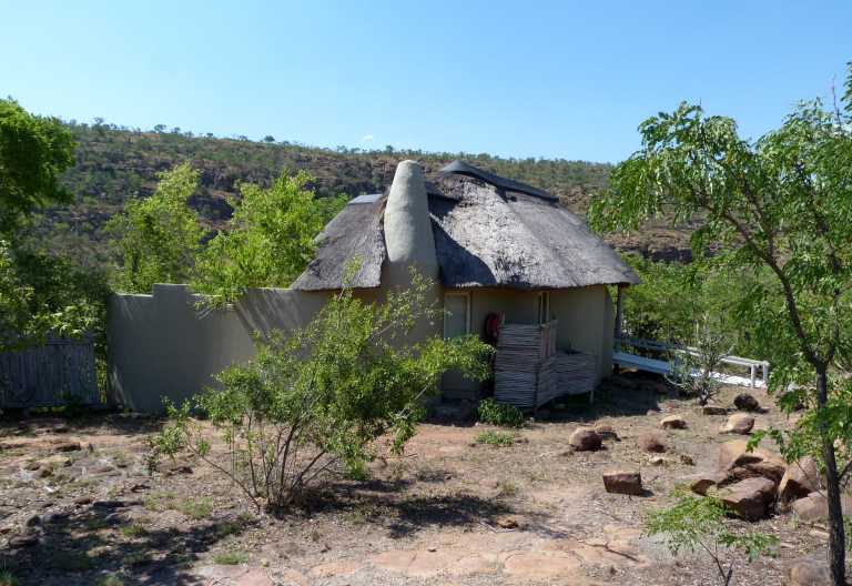 Clifftop Exclusive Safari Hideaway, Suite, Rückseite © Foto: Jens Doering | Outback Africa