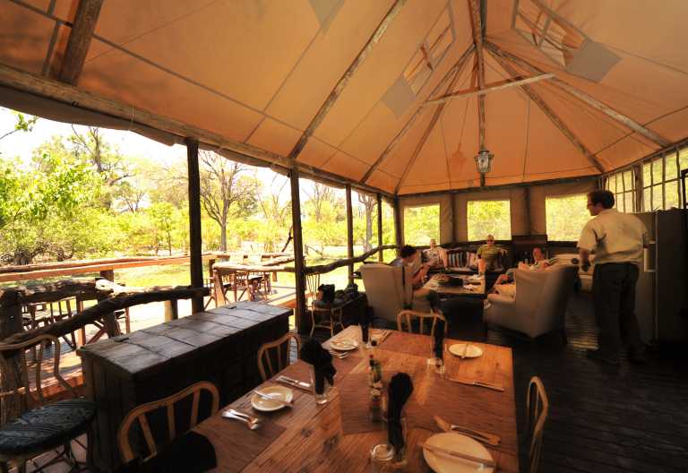 Khwai Tented Camp, Lounge © Foto: African Bush Camps