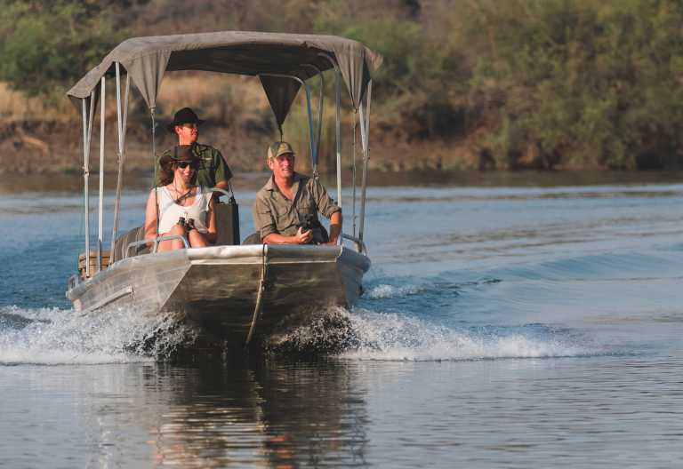 Bootsfahrt auf dem Kafue © Foto: Jeffery & McKeith Safaris