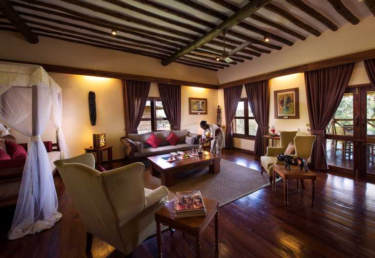 Suite in einem Chalet, Neptune Ngorongoro Luxury Lodge © Foto: Neptune Hotels