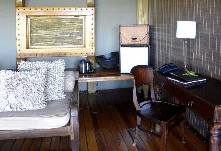 Zeltsuite, Jao Camp, Okavango-Delta © Foto: Ulrike Pârvu | Outback Africa