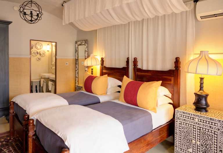 Standardzimmer in der Chobe Game Lodge © Foto: Desert&Delta