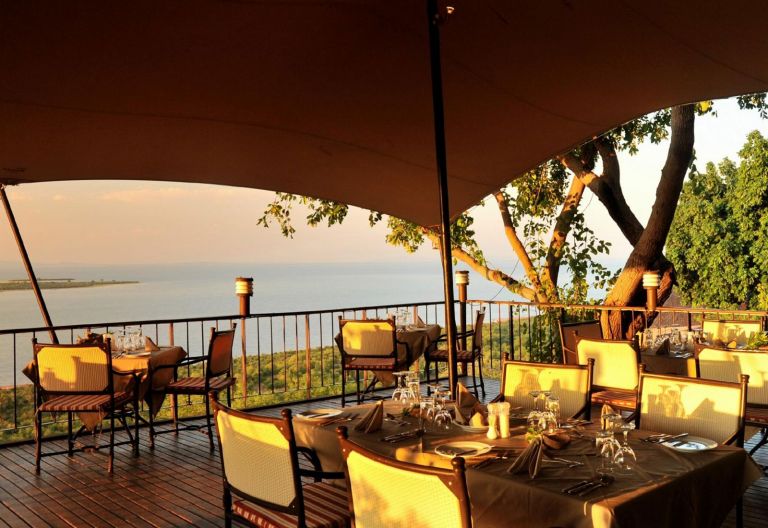 Bumi HIlls Lodge, Terrasse