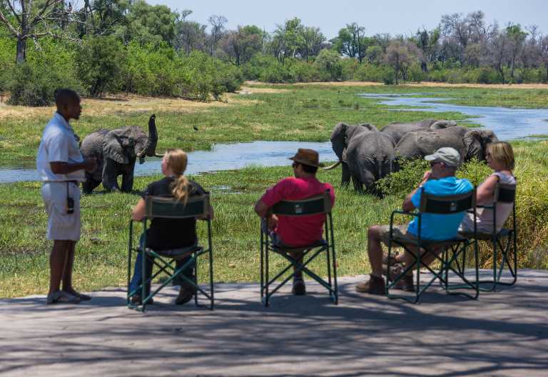Sesselsafari im Machaba Camp © Foto: Machaba Safaris