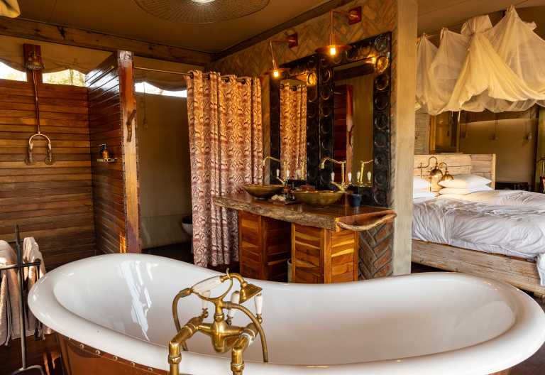Somalisa Camp, Badezimmer © Foto: Marco Penzel | Outback Africa