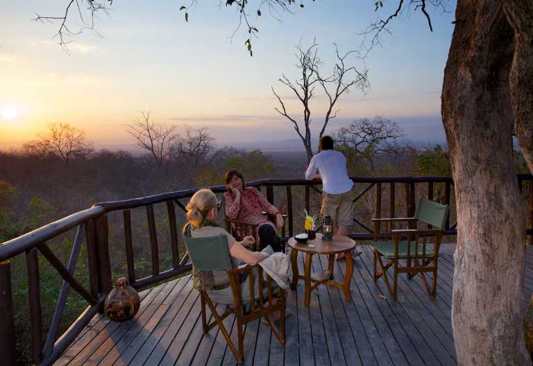 Vuma Hills Tented Camp, Aussichtsplattform © Foto: Foxes Safari Camps