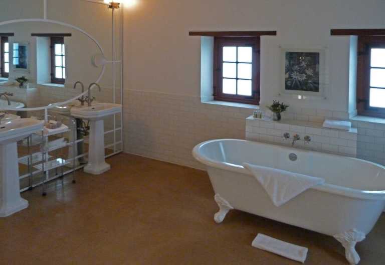Babylonstoren Farm Hotel, Badezimmer Cottage © Foto: Doreen Krausche | Outback Africa
