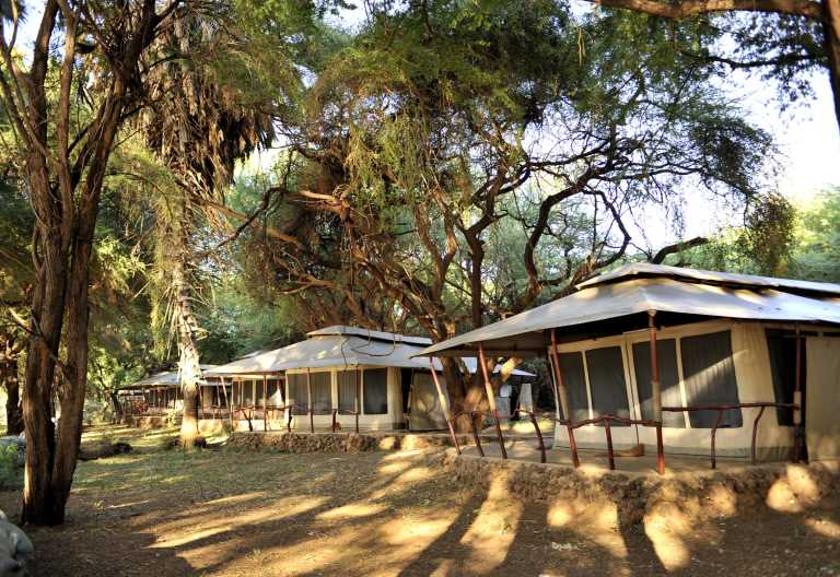 Zeltchalets, Larsens Camp, Samburu © Foto: Svenja Penzel