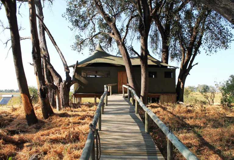 Little Vumbura, Zeltchalet © Foto: Ulrike Pârvu | Outback Africa