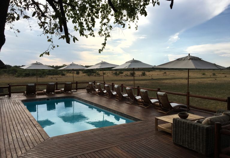 Chiefs Camp, Pool im Hauptbereich © Foto: Svenja Penzel | Outback Africa