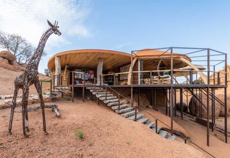 Onduli, die Giraffe, gab Onduli Ridge den Namen © Foto: CREATIVELAB