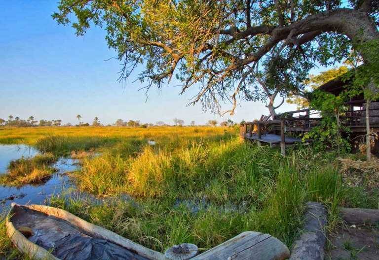 Delta Camp, Blick ins Delta © Foto: Footsteps in