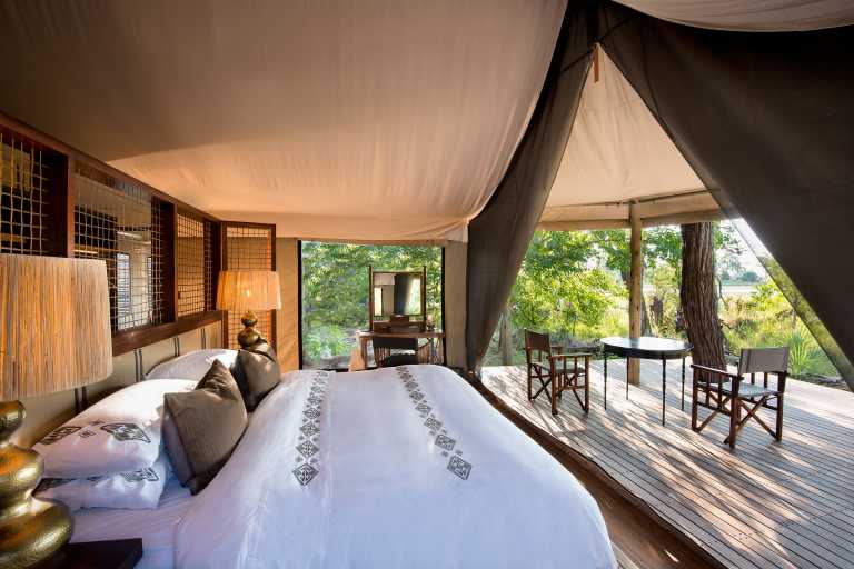 Zeltsuite, Nxabega Okavango Tented Camp © Foto: Dookphoto | &Beyond