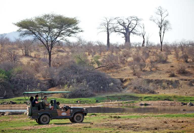 Pirschfahrt im Ruaha Nationalpark © Foto: Niels van Gijn | Foxes Safari Camps