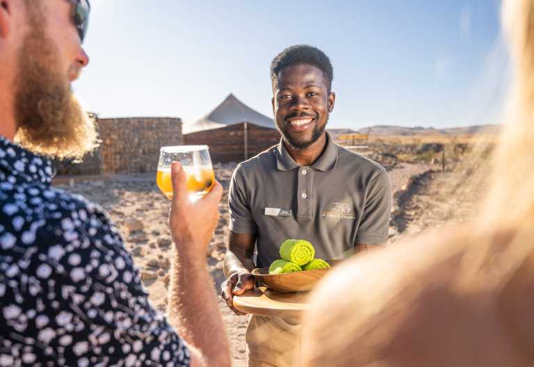 Willkommen im Camp Doros! © Foto: Ultimate Safaris
